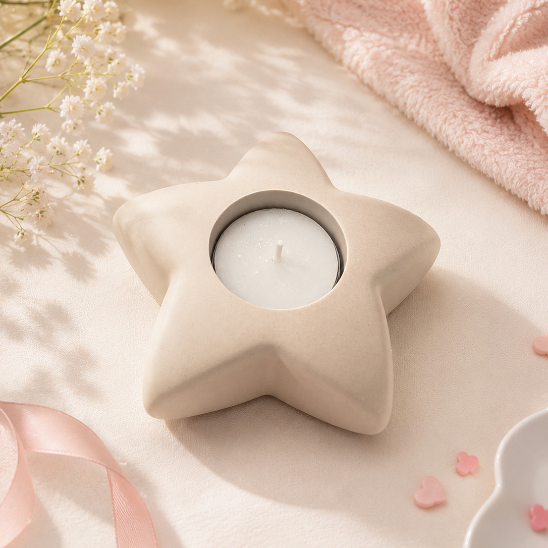 Star Tealight Candle Holder