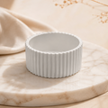Ribbed Storage Pot