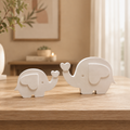 Elephant Heart Figurine Set